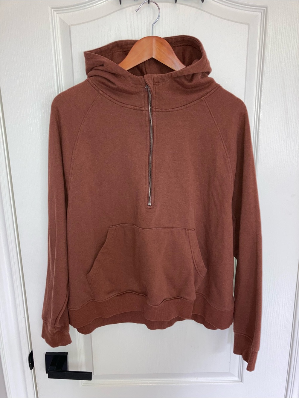 George Brown Half Zip Hoodie - size XXL